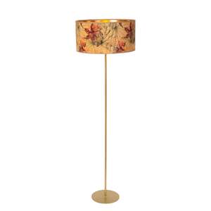 Lucide Tanselle 10715/01/99 lampa stojąca podłogowa 1x60W E27 multikolor/złota