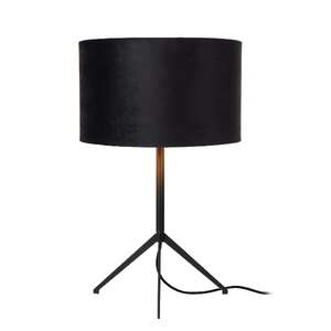 Lucide Tondo 45590/81/30 lampa stołowa lampka 1x60W E27 czarna
