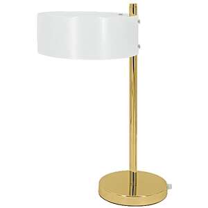 Elem Antila DRS8006/1D TR GL lampa stołowa lampka 1x60W E27 złota/biała
