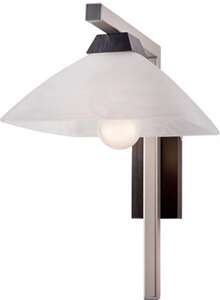 Lamkur Ela 36045 kinkiet lampa ścienna 1x60W E27 czarny/biały