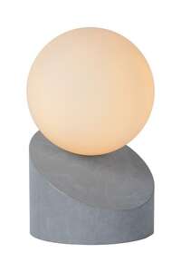 Lucide Len 45561/01/36 lampa stołowa lampka 1x5W G9 szara / opal