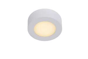 Lucide Brice-Led 28116/11/31 plafon lampa sufitowa 1x8W LED IP44 biały  - wysyłka w 24h