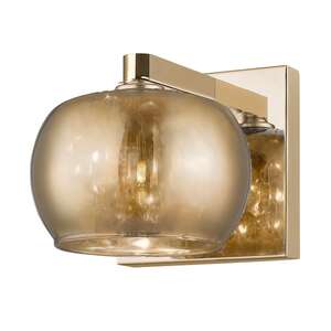 Zuma Line Crystal W0076-01A-F7HF kinkiet lampa ścienna elegancki kryształowy 1x42W G9 złoty