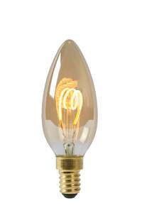 Lucide Led 49043/03/62 żarówka dekoracyjna LED filament bulbs 1x3W E14 bursztynowa - wysyłka w 24h