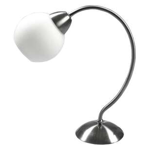 Candellux Tobago 41-68927 lampa stołowa lampka 1x40W E14 szary/biały