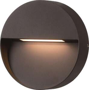 Azzardo Casoria R AZ4365 kinkiet lampa ścienna zewnętrzna 1x6W LED 3000K szary - Negocjuj cenę