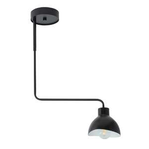 Sigma Holi 32445 plafon lampa sufitowa 1x60W E27 czarny/biały