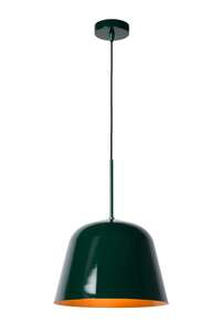 Lucide Misha 30482/31/33 lampa wisząca zwis 1x60W E27 zielona