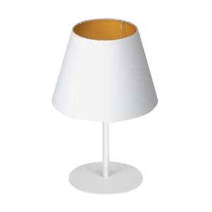 Luminex Arden 3457 Lampa stołowa lampka 1x60W E27 biały/złoty