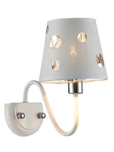 Candellux Ledea Batley 50401112 kinkiet lampa ścienna 1x60W E14 biały