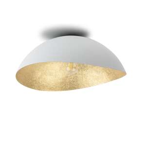 Sigma Solaris M 40612 plafon lampa sufitowa 1x60W E27 biały/złoty
