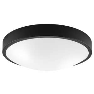 Lamkur Jonas 44385 plafon lampa sufitowa 2x60W E27 czarny/biały