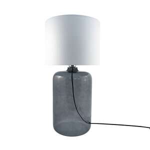 Zuma Line Amarsa 5509WH lampa stołowa 1x40W E27 biała/czarna dymiona