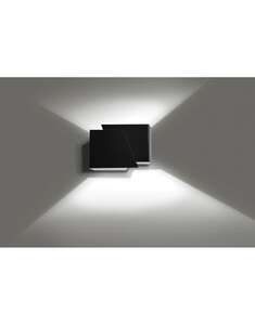 Emibig Frost Black 940/2 kinkiet lampa ścienna nowoczesny metalowy 1x20W G9 czarny - wysyłka w 24h