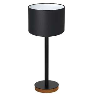 Luminex Table lamps 3834 Lampa stołowa lampka 1x60W E27 czarny/naturalny/biały