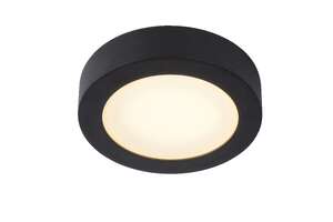 Lucide Brice-Led 28116/18/30 plafon lampa sufitowa 1x11W LED IP44 czarny 
