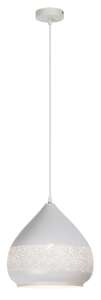 Lampa wisząca Rabalux Kaia 2279 1x40W E27 biała