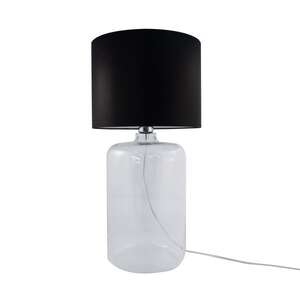 Zuma Line Amarsa 5507BK lampa stołowa 1x40W E27 czarna/transparentna