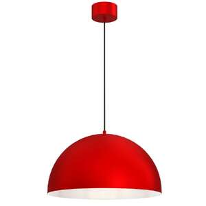 Luminex Sngle 3005 lampa wisząca zwis 1x60W E27 czerwona/biała