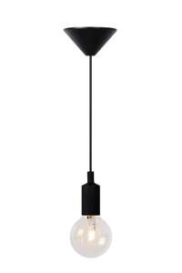 Lucide Fix 08408/01/30 lampa wisząca zwis 1x42W E27 czarna