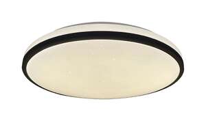 Rabalux Slava 3054 plafon lampa sufitowa 1x18W LED IP44 czarny/biały