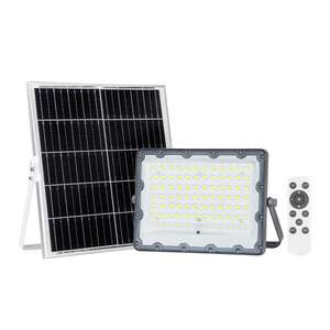 Italux Riara SLR-21387-200W naświetlacz solarny nowoczesny 1x200W LED 4000K 1878 lm szary