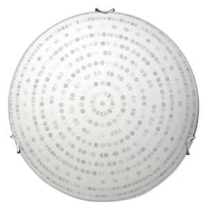 Candellux Circle 13-55187 plafon lampa sufitowa 1x10W LED 6500K biały / chrom