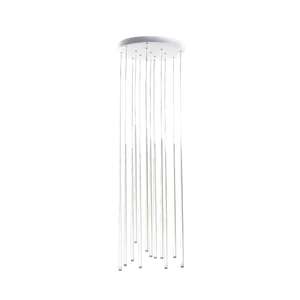 Azzardo Louise 12 AZ3421 lampa wisząca zwis 12x3W LED 3000K biały/transparentny - Negocjuj cenę