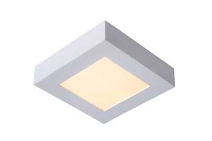 Lucide Brice-Led 28117/17/31 plafon lampa sufitowa 1x15W LED IP44 biały