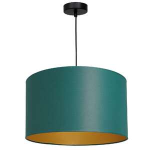 Luminex Arden 3549 Lampa wisząca zwis 1x60W E27 czarny/zielony/złoty