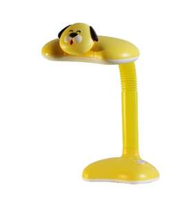 Lampka biurkowa Krislamp Piesek 1x15W g24 q-1 żółta MT-6218DOG