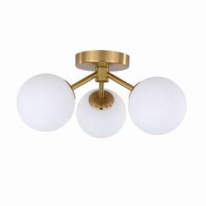 Light Prestige Dorado 3 LP-002/3C plafon lampa sufitowa 3x40W G9 biały/złoty