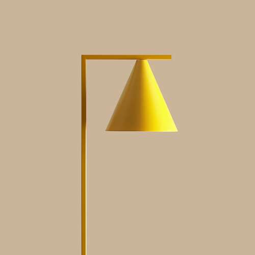 Aldex Form 1108A14 lampa stojąca podłogowa 1x60W E27 żółta