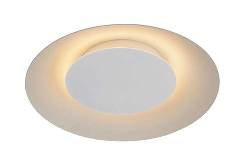 Lucide Foskal 79177/12/31 lampa sufitowa plafon 1X12W LED 2700K biała