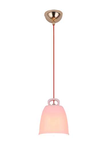 Candellux Ledea Sewilla 50101141 lampa wisząca zwis 1x40W E27 różowa