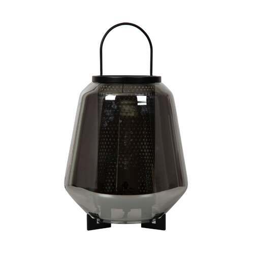 Lucide Siska 45503/01/65 lampa stołowa lampka 1x40W E27 dymiona