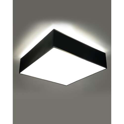 Sollux Horus 35 SL.0136 plafon lampa sufitowa 2x60W E27 czarny