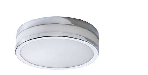 Azzardo Kari AZ2066 plafon lampa sufitowa 1x18W LED 3000K biały/chromowy - Negocjuj cenę