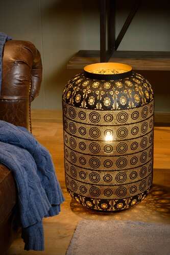 Lucide Tahar 78584/40/30 lampa stołowa lampka 1x60W E27 czarny
