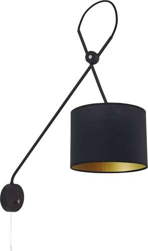 Kinkiet Nowodvorski Viper 6513 lampa ścienna na wysięgniku 1x40W E14 czarny  >>>  RABATUJEMY do 20% KAŻDE zamówienie !!!