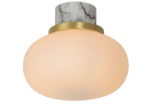 Lucide Lorena 03140/23/61 plafon lampa sufitowa 1x40W E27 biały/złoty