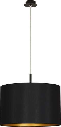 Lampa wisząca zewnętrzna Nowodvorski Alice 4961 Gold zwis z abażurem 1x100W E27 czarny