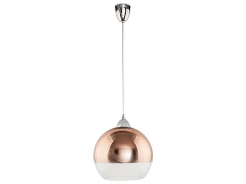 Nowodvorski Globe Copper 5763 lampa wisząca zwis 1x 60W E27 miedziana/chrom