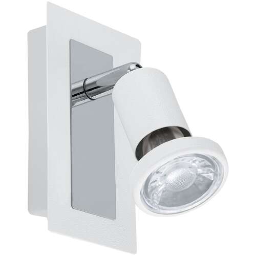 Kinkiet lampa ścienna Eglo Sarria 1x5W LED biały chrom 94958