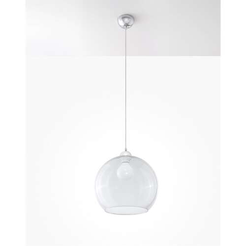 Sollux Ball SL.0248 Lampa wisząca zwis 1x60W E27 transparentny