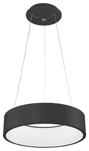 Lampa wisząca Italux Chiara 3945-832RP-BK-3 1x32W LED czarna