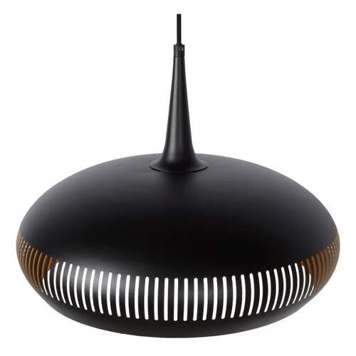 Lucide Rayco 30492/45/30 lampa wisząca zwis 1x60W E27 czarna