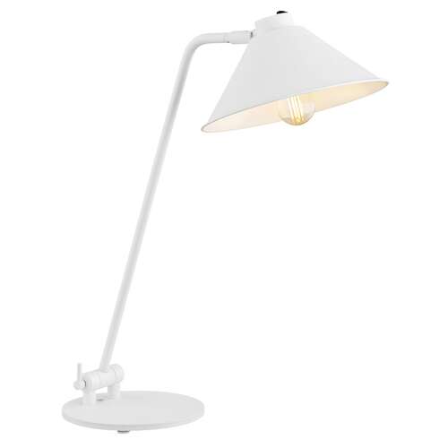Argon Gabian 4996 lampa stołowa lampka 1x15W E27 biała