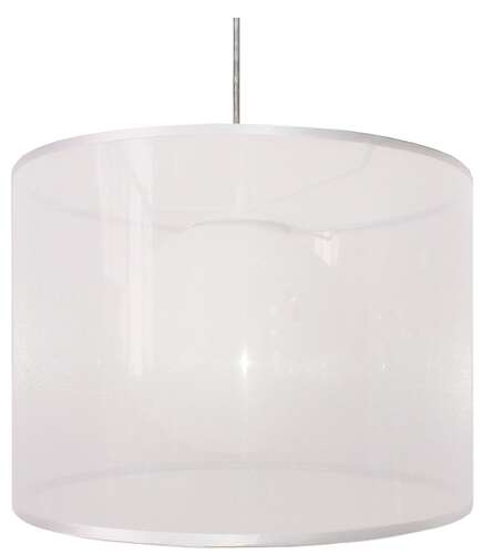 Candellux Chicago 31-24886 lampa wisząca zwis 1x60W E27 biały