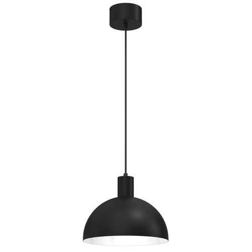 Luminex Single 3888 lampa wisząca zwis 1x60W E27 czarna